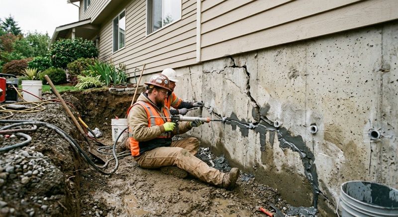 Basement Crack Repair in Jasper, GA