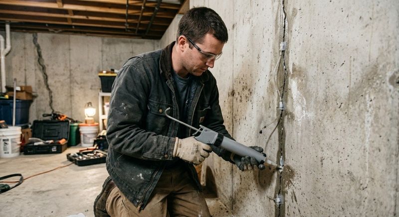 Basement Crack Repair in Jasper, GA