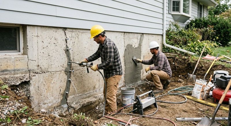 Basement Foundation Repair in Cherokee County, GA