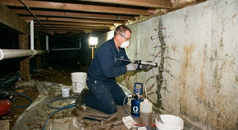 Basement Foundation Repair in Cherokee County, GA