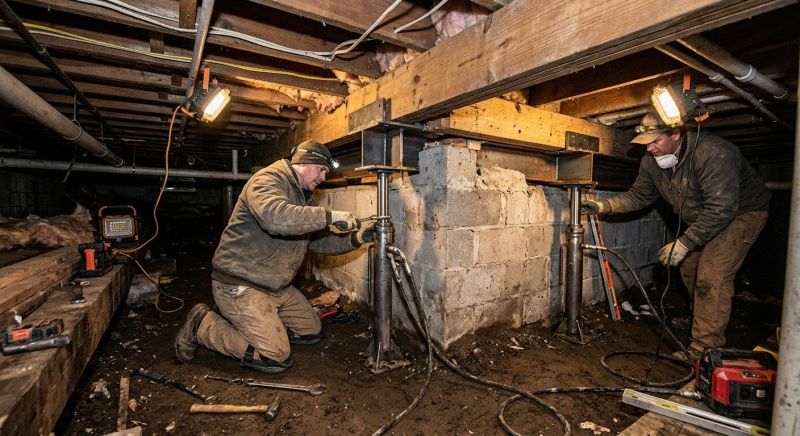 Basement Foundation Repair in Cumming, GA