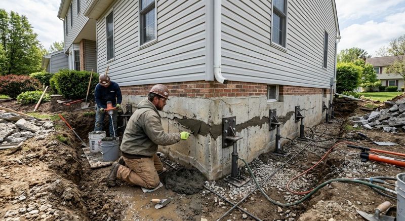 Basement Foundation Repair in Fairmount, GA