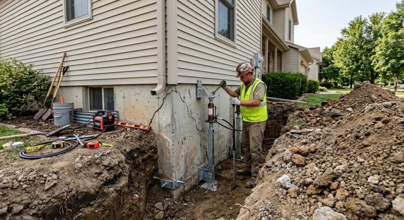 Basement Stabilization in Jasper, GA