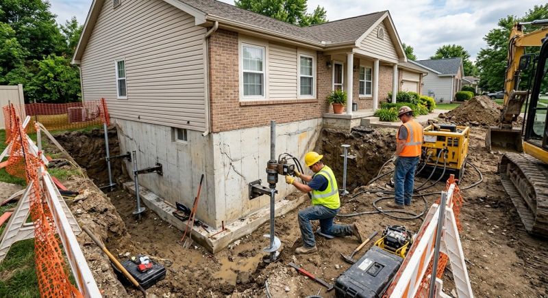 Building Foundation Repair in Canton, GA