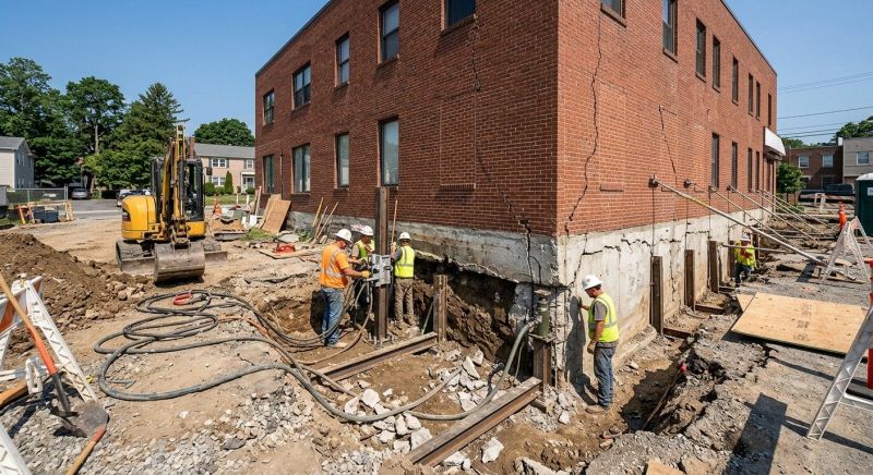 Building Foundation Repair in East Ellijay, GA