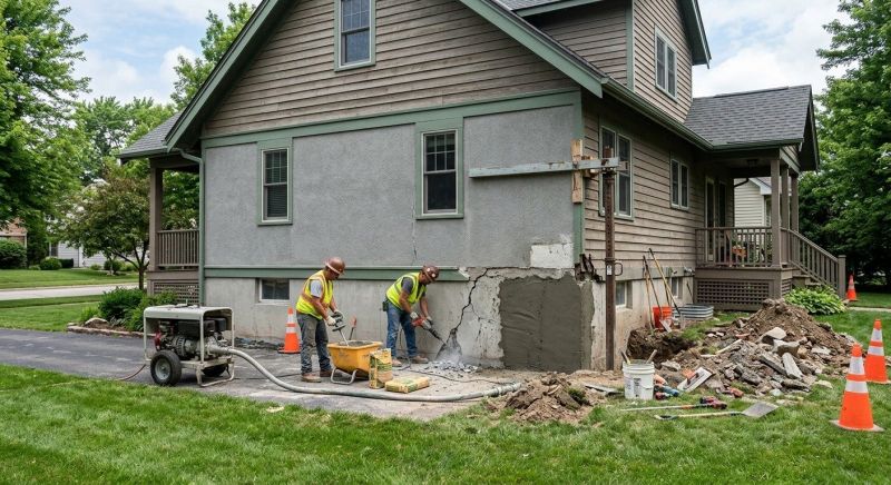 Building Foundation Repair in Fairmount, GA