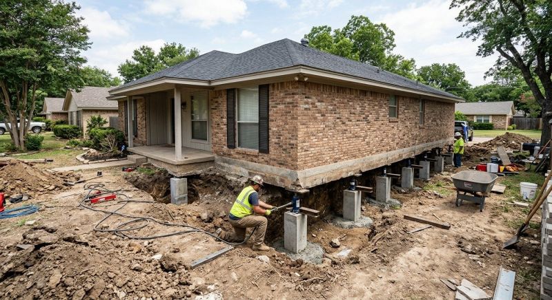 Concrete Foundation Leveling in Cumming, GA