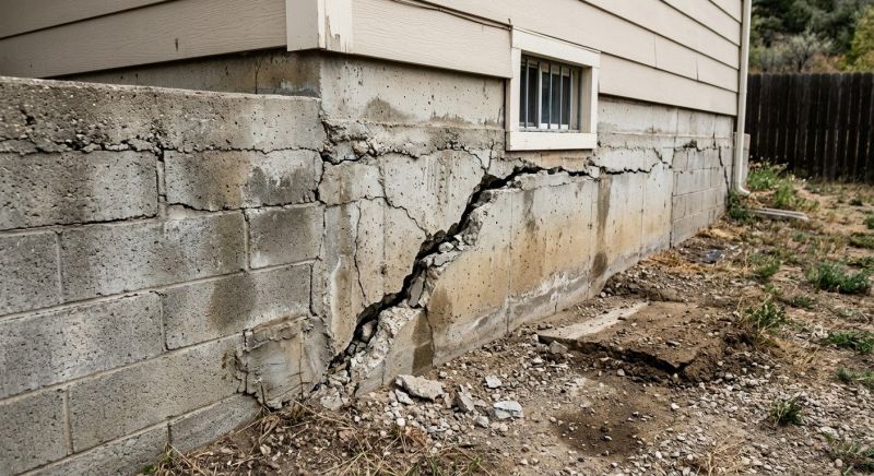 Cracked Foundation Repair in East Ellijay, GA