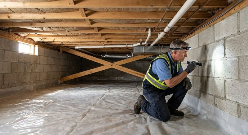 Crawl Space Leveling in Jasper, GA