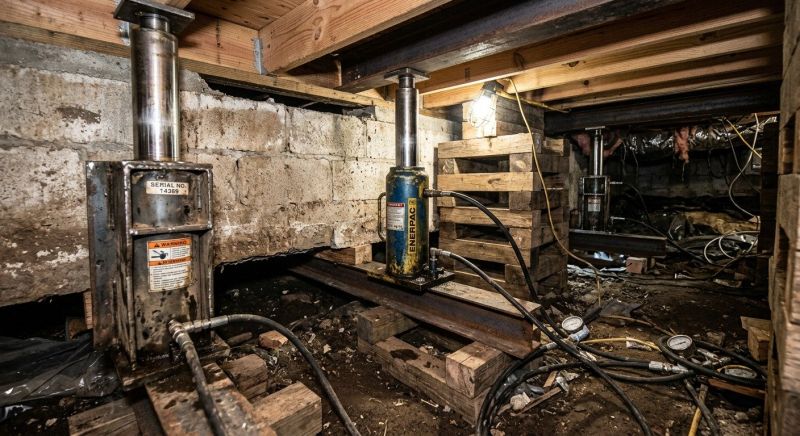 Foundation Jacking in Adairsville, GA
