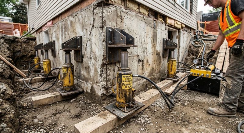 Foundation Jacking in Cherokee County, GA