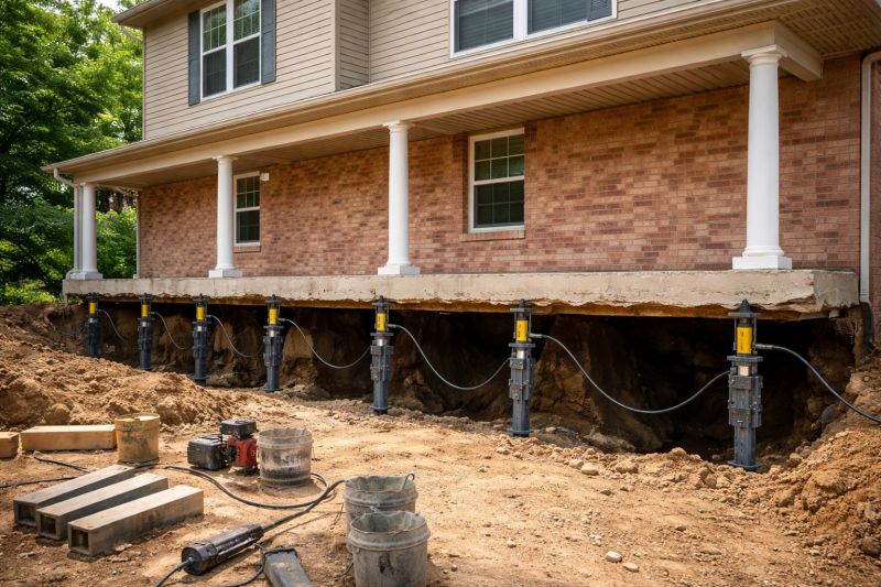 Foundation Jacking in Cherokee County, GA