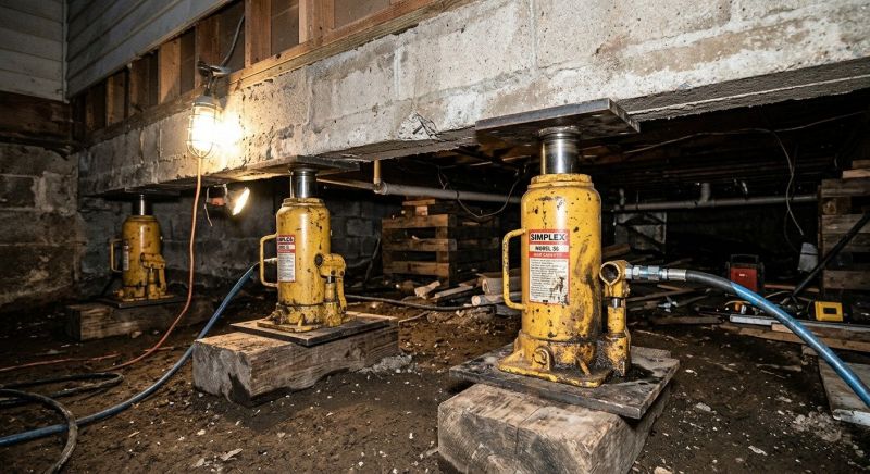 Foundation Jacking in Cumming, GA