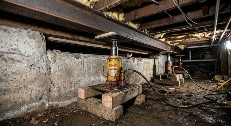 Foundation Jacking in Cumming, GA