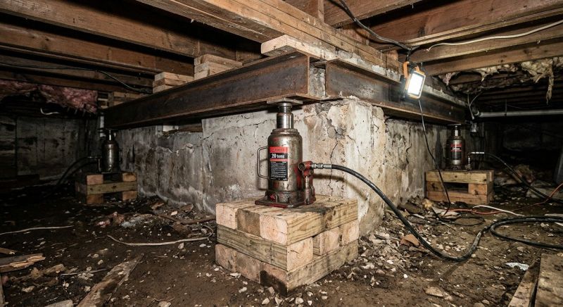 Foundation Jacking in Ellijay, GA