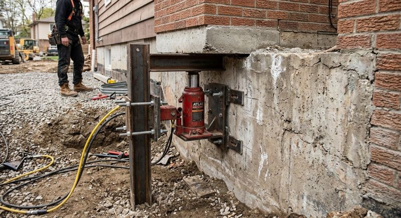 Foundation Jacking in Ellijay, GA