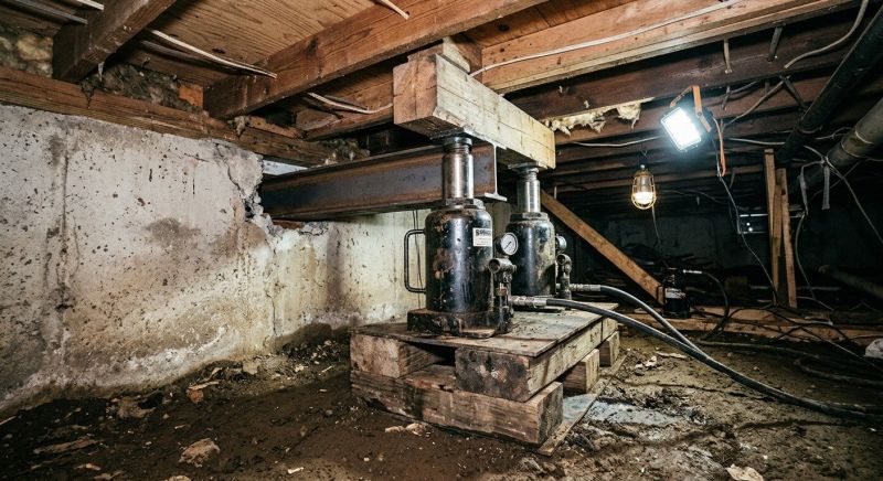 Foundation Jacking in Woodstock, GA