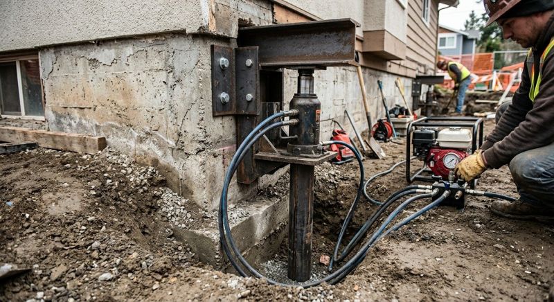 Foundation Lifting in Ball Ground, GA