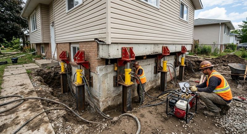 Foundation Lifting in Dawsonville, GA