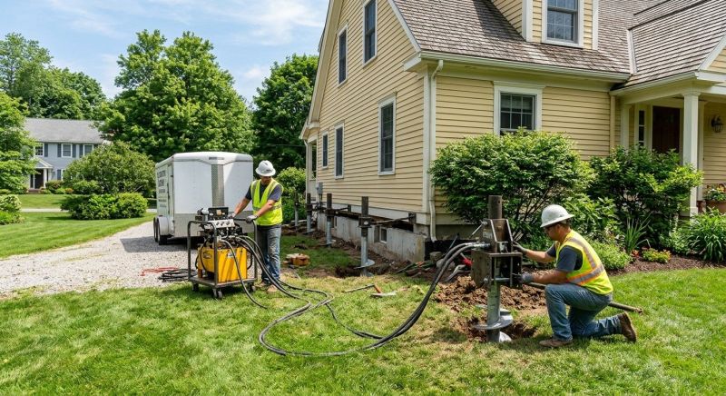 Foundation Lifting in Dawsonville, GA