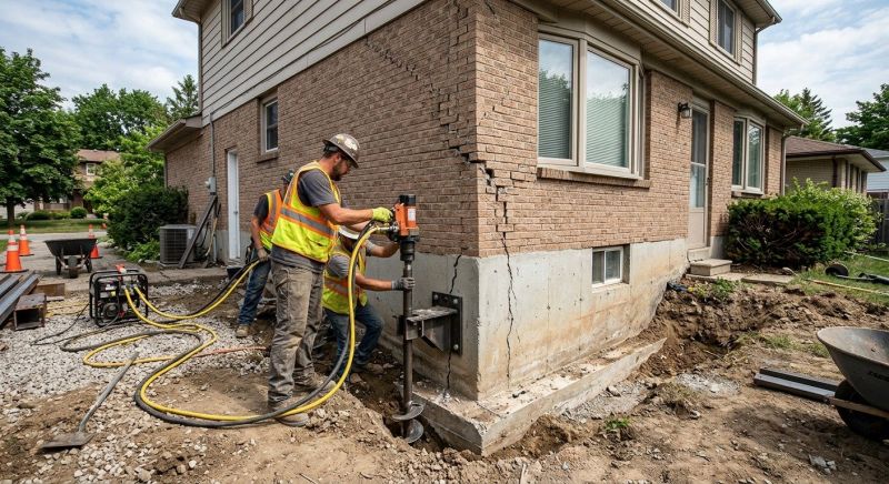 Foundation Lifting in Jasper, GA