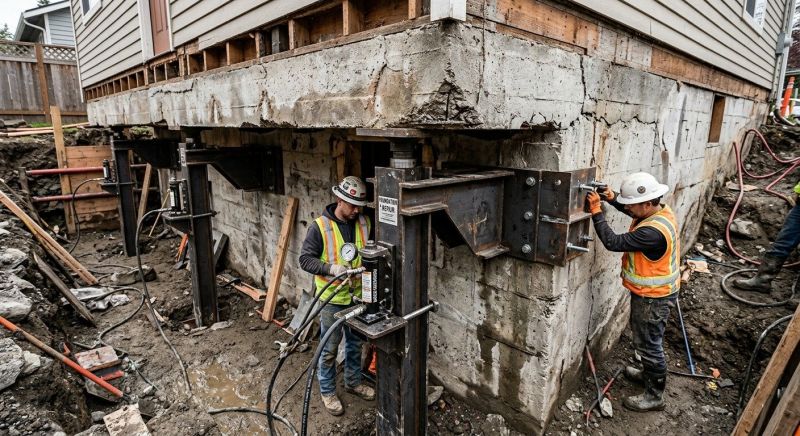 Foundation Lifting in Pickens County, GA