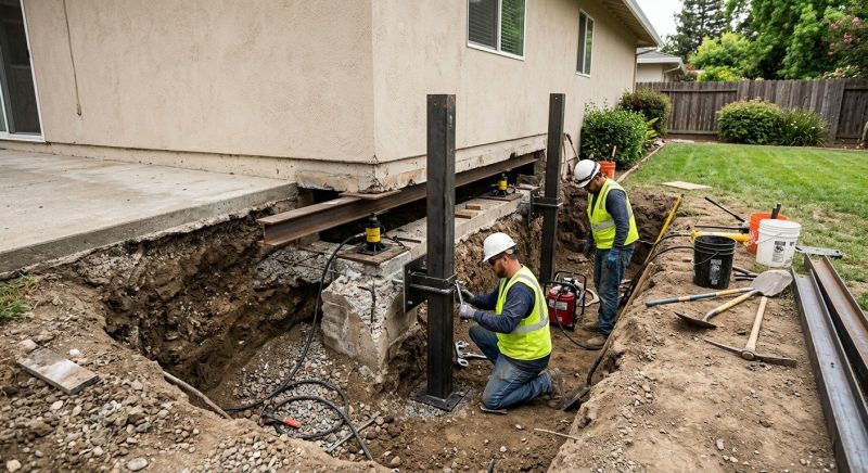 Foundation Pier Repair in Jasper, GA