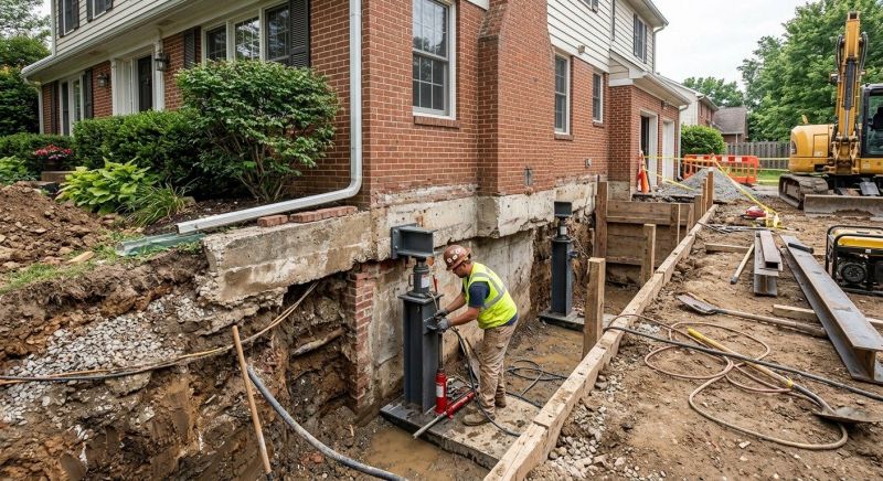 Foundation Raising in East Ellijay, GA