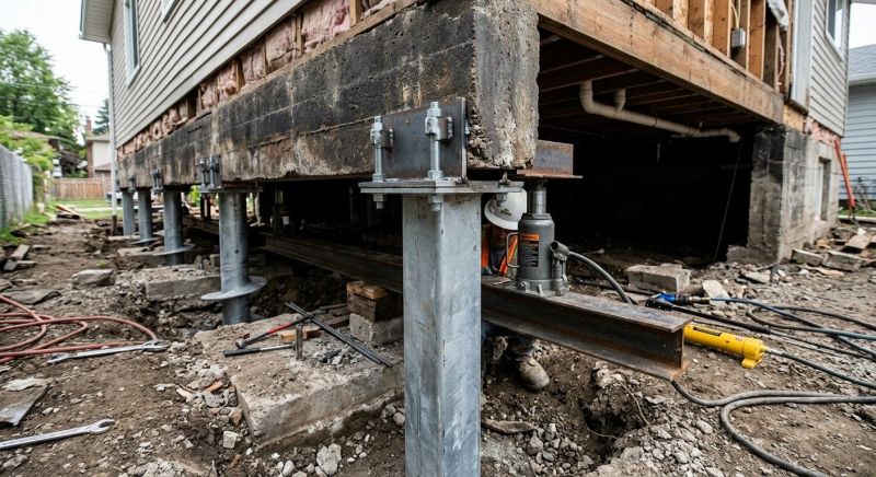 Foundation Raising in East Ellijay, GA