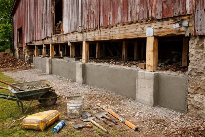 Foundation Renovation in Jasper, GA