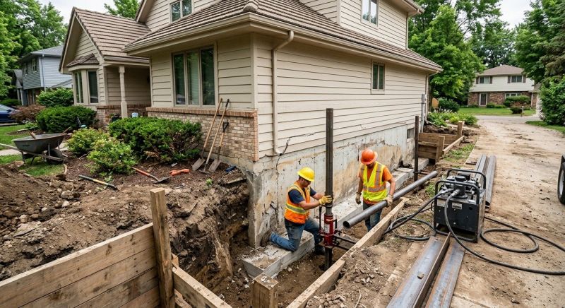 Foundation Repair in Fairmount, GA