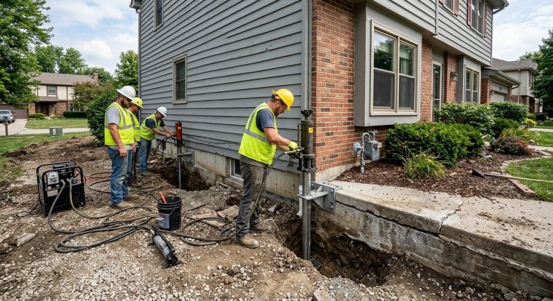 Foundation Stabilizing in Ball Ground, GA