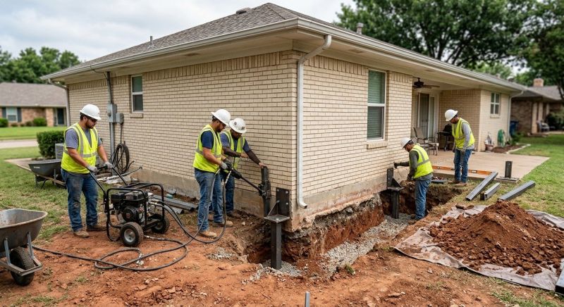 Foundation Stabilizing in Forsyth County, GA