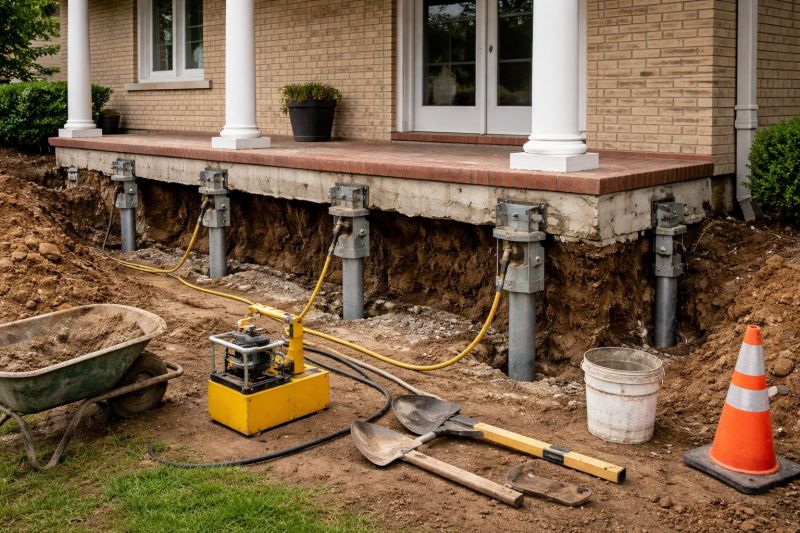 Foundation Stabilizing in Forsyth County, GA