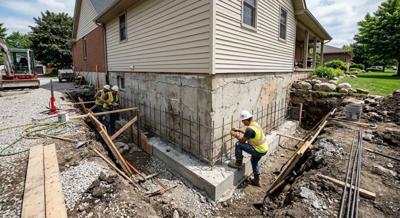 Foundation Strengthening in Jasper, GA
