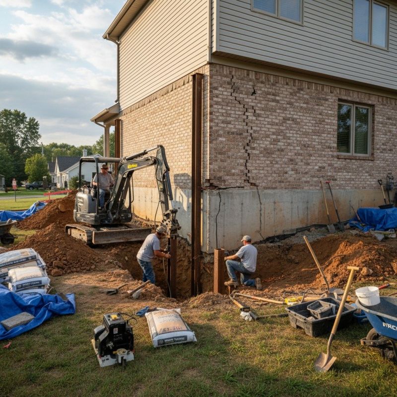 Foundation Structural Repair in Cherokee County, GA