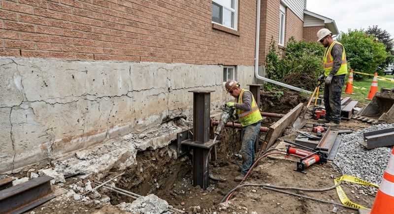 Foundation Structural Repair in Fairmount, GA