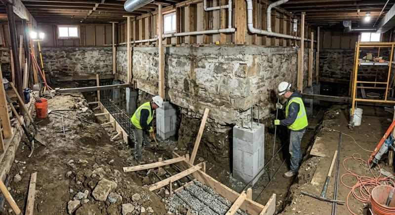 Foundation Underpinning in Jasper, GA