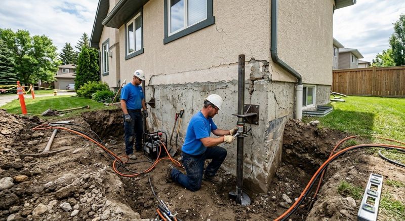 Helical Piers Installation in Jasper, GA