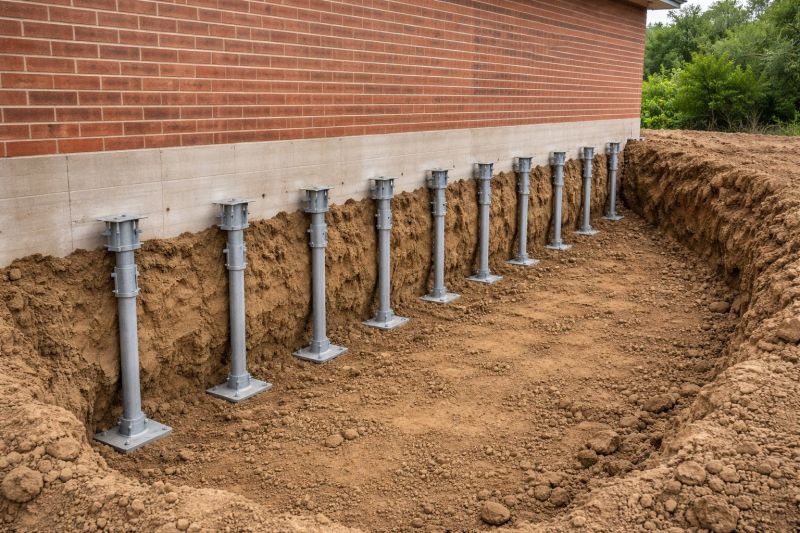 Helical Piers Installation in Jasper, GA
