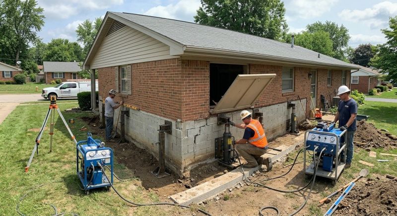 Home Foundation Leveling in Canton, GA
