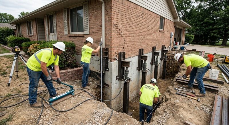 Home Foundation Leveling in Pickens County, GA