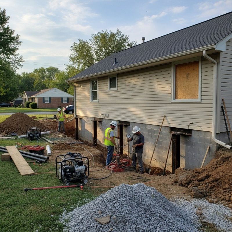 Home Foundation Repair in Fairmount, GA