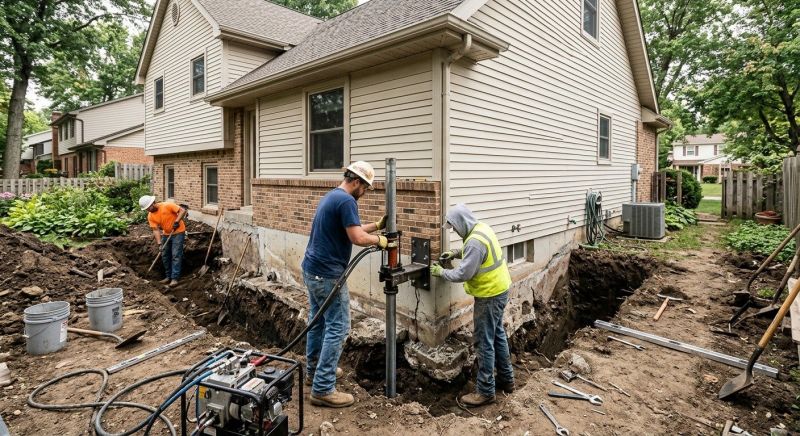 House Foundation Repair in Cumming, GA