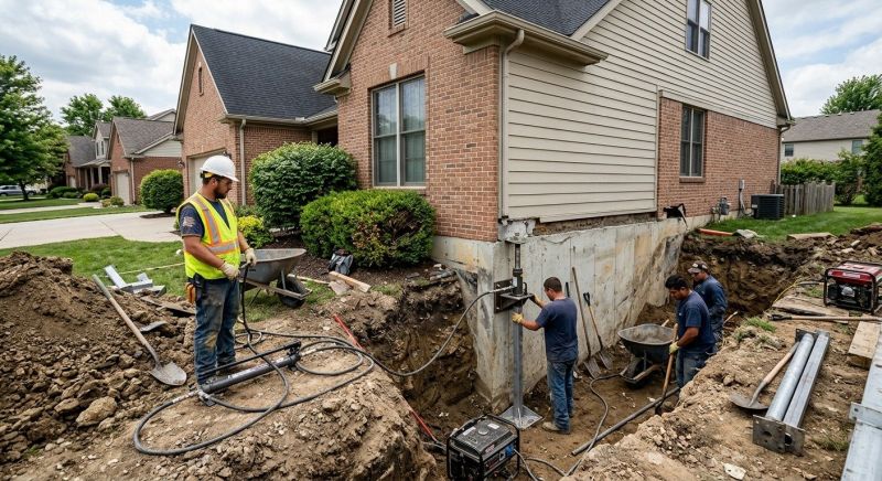 House Foundation Repair in Woodstock, GA