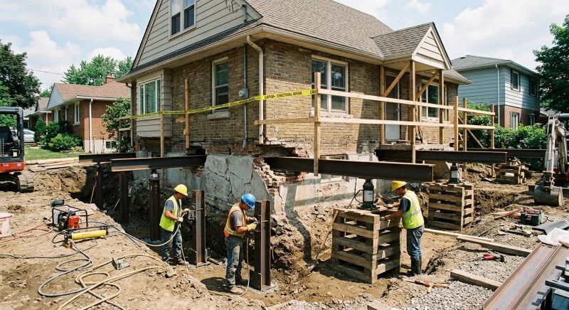 House Foundation Repair in Woodstock, GA