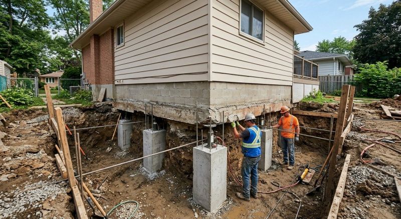 House Underpinning in Jasper, GA
