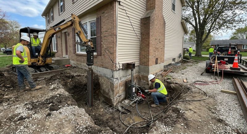 Sinking Foundation Repair in Ball Ground, GA