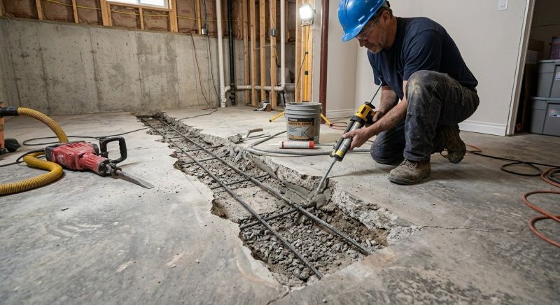 Slab Foundation Repair in Jasper, GA