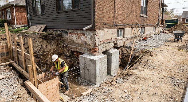 Structural Underpinning in Jasper, GA